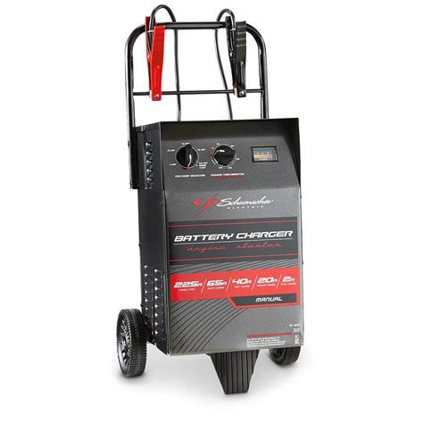 schumacher  amp wheeled electric battery charger se