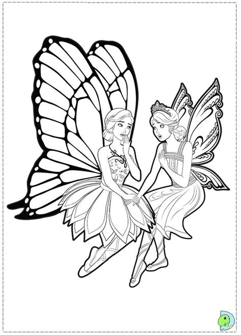 barbie mariposa coloring pages google sogning colorir barbie