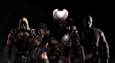 Mortal Kombat X Characters Tremor Tanya And Predator Featured In