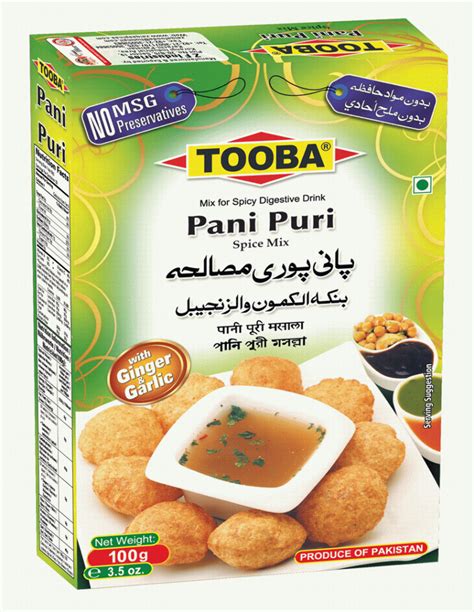 pani puri spice mix zaiqa food industries