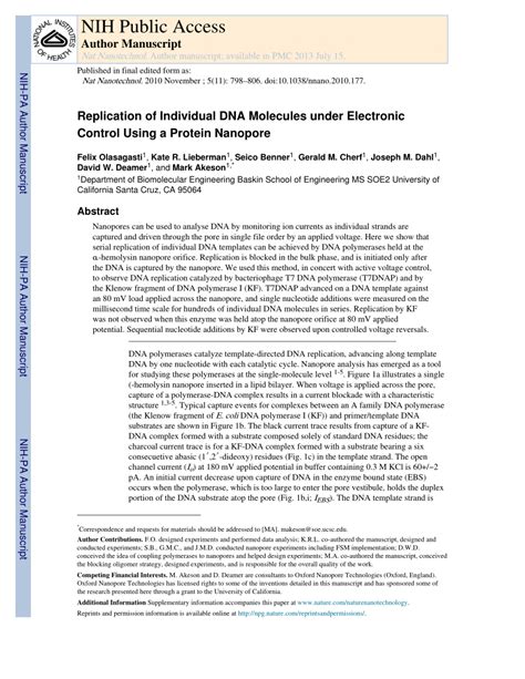 replication  individual dna molecules