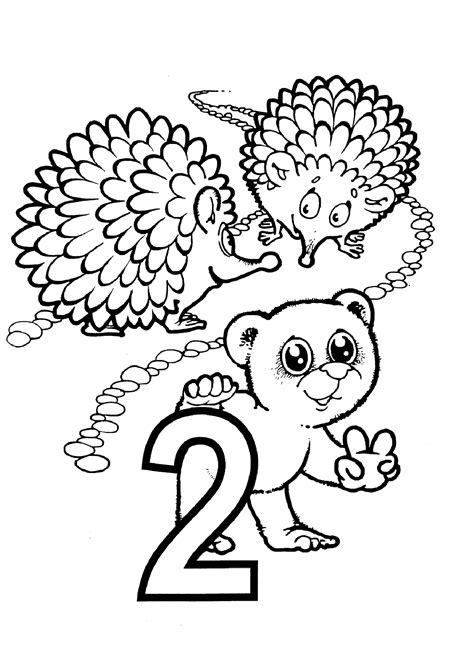 numbers coloring pages  kids printable