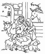 Christmas Coloring Bible Pages Getcolorings Sheets sketch template