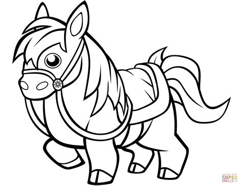 funny horse coloring page  printable coloring pages