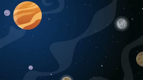 video pla cartoon  space animation background collection