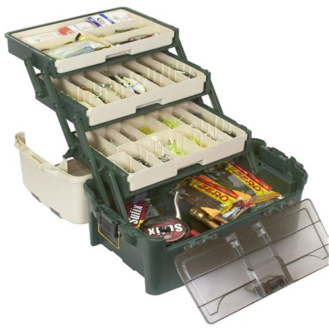 plano synergy tackle box hybrid hip  tray box large green tan walmartcom walmartcom