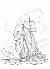 Ships Coloring Pages Obtain Depending Effects Various Card Use sketch template