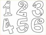 Numbers Coloring Pages Color Kids sketch template