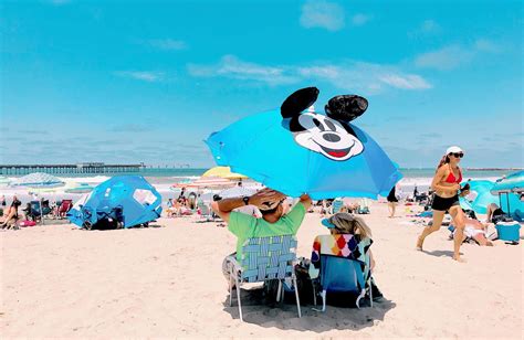mickey mouse beach umbrella   summer