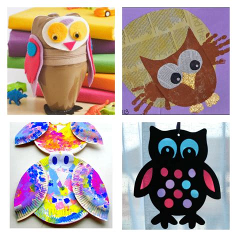 owl crafts  kids arty crafty kids