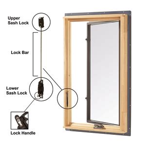 long tandem sash lock  hand  casement locks andersen windows doors