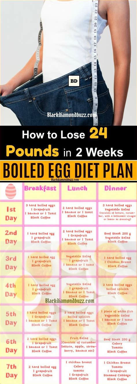 Boiled Egg Diet Plan Recipes For Weight Loss Lose 24 Pounds In 14