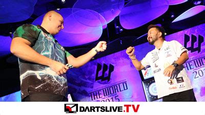 showing  world  stage  final match news dartslive thailand dartslive