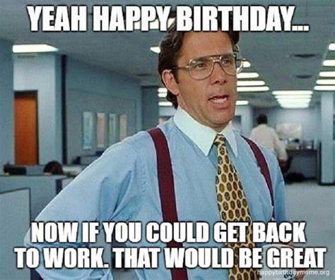 funniest  office birthday meme happy birthday meme