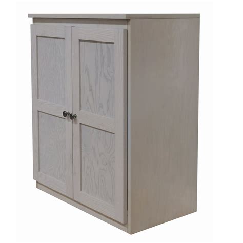 concepts  wood storage cabinet     shelves coastal white finish walmartcom