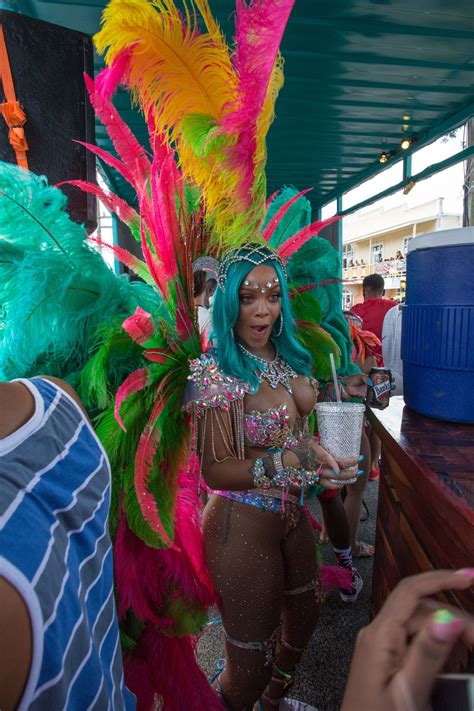 Rihanna At Carnival In Barbados 08 07 2017 Hawtcelebs