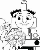 Thomas Coloring Pages Friends Train Tank Engine Colouring Percy Printable Drawing James Animal Christmas Book Could Little Track Print Caesar sketch template