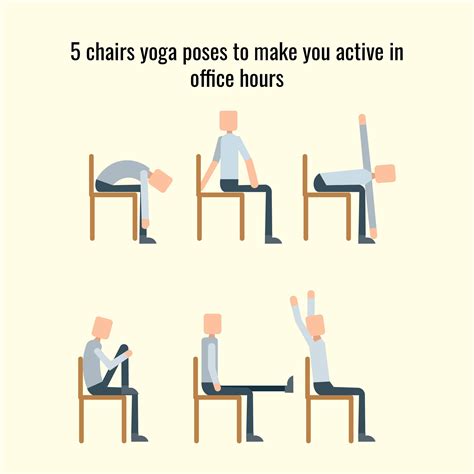 free printable chair yoga exercises customize and print