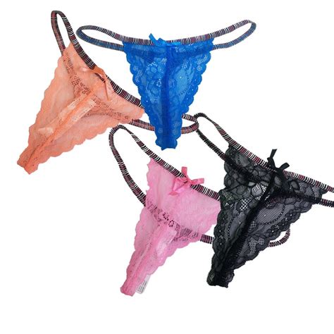 Cotton Women S Sexy Thongs G String Underwear Panties Briefs For Ladies