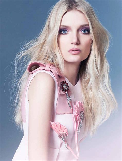 Lily Donaldson By Kai Z Feng For Uk Elle August 2015