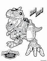 Rangers Dino Coloriage Charge Zord Imprimer Imprimé sketch template