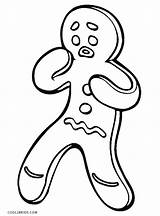 Gingerbread Coloring Man Pages Drawing Line Printable Girl Outline Kids Clipartmag Template Cool2bkids sketch template