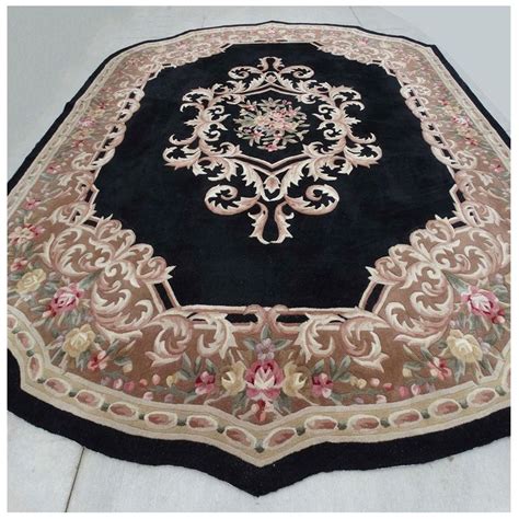 super soft  feet burgundy huge  sized persian traditional floral wool carpet rug hand