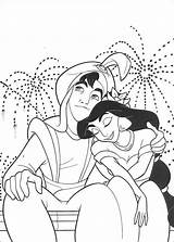 Aladdin Coloring Kids Aladin Fun sketch template