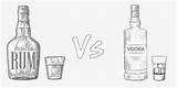 Rum Vodka Vs Difference Between Liquor Them sketch template
