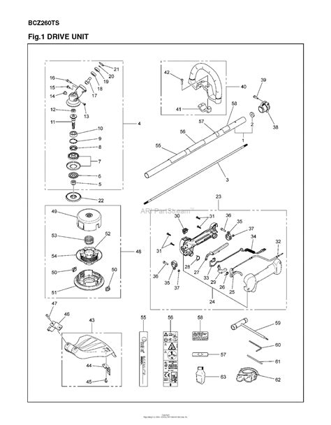 redmax bczts parts diagram
