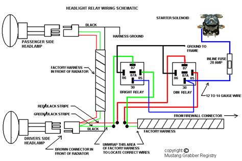 headlight relay wiring diagram collection faceitsaloncom