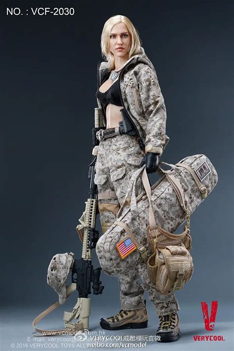 verycool vcf   digital camouflage female soldier max action