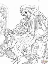 Hosea Prophet Profeta Oseas Dibujo Biblia Leyendo Profetas Supercoloring Bibel Prophets Minor Repairs Temple sketch template
