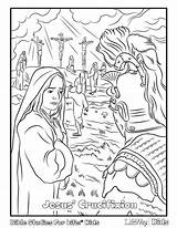 Coloring Jesus Pages Easter Crucifixion Alive Tomb Church Empty Colouring Resurrection Kids Temptation Bible Sheets Color Religious Printable Print Lifeway sketch template