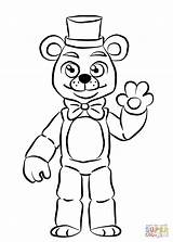 Coloring Toy Bonnie Pages Getcolorings sketch template