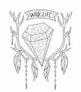 Coloring Pages Boho Vsco Adult Aesthetic Printable Crystals Sheets Print Geometry Getdrawings Colouring Getcolorings Etsy Pa sketch template