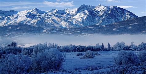 winter   wasatch mountains  northern utah  photograph
