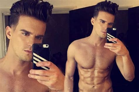 geordie shore s gaz poses for topless selfie as he shows off his