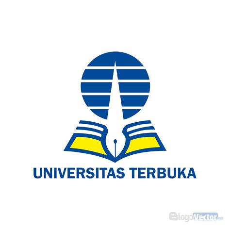universitas terbuka logo vector cdr blogovector