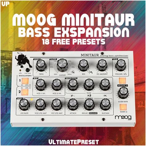 moog minitaur bass exspansion  presets ultimate preset