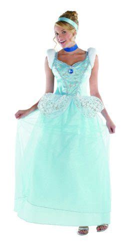Crossdresser Cinderella Dress Deluxe Adult Costume By Disguise