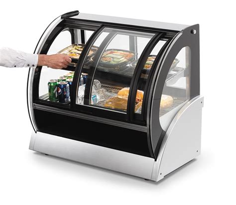 Refrigerated Curved Countertop Self Serve Display Case 48