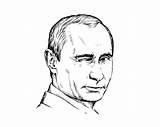Putin Wink Vladimir Kgb sketch template