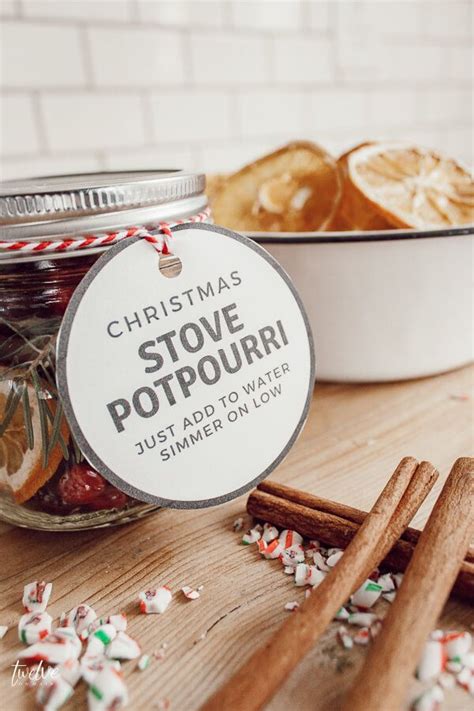 christmas stovetop potpourri gifts  friends  neighbors