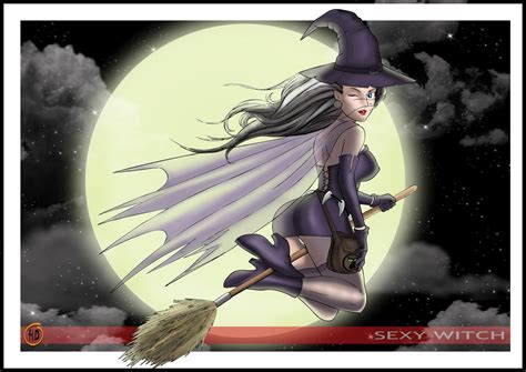 Sexy Wallpaper Sexy Witch 02