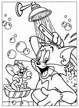 Jerry Tom Coloring Pages Print Color Kids Tales sketch template