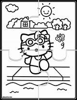 Puzzles Jigsaw sketch template