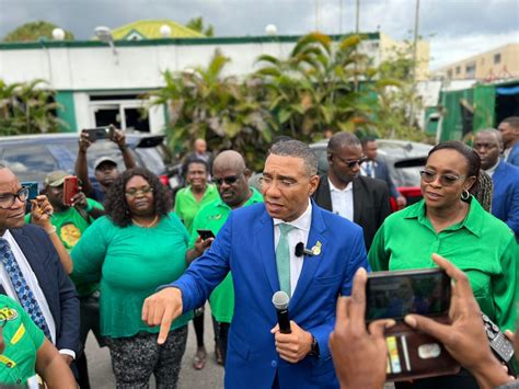Holness Returns To Jubilant Labourites Hints At Integrity Commission