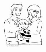 Coloring Family Pages Kids Printable Ayeletkeshet Print Baby Adopting Girls Visit Keshet Ayelet sketch template