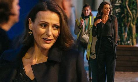 suranne jones films her first scenes for the second series